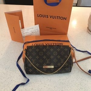 100% AUTHENTIC LOUIS VUITTON FAVORITE MM